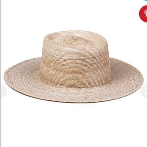{Lack of Color} Palma Boater straw hat